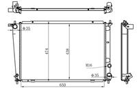 RADYATÖR H1 STAREX 01 MEKANİK 650x445x26 - KALE