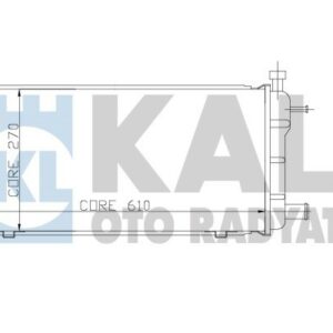 RADYATÖR P205KLİMALI 610x270x35 - KALE