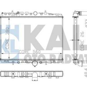 RADYATÖR AL/PL/BRZ C5-P406-P607 - KALE