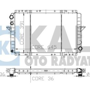 RADYATÖR 2 SIRA CU PL MASTER 2.0/2.5 TDİ - KALE