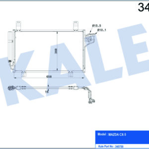 KONDENSER AL/AL CX-5 - KALE