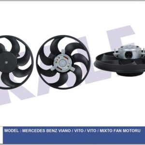 FAN MOTORU MERCEDES VIANO W639 03 VITO W639 03 - KALE