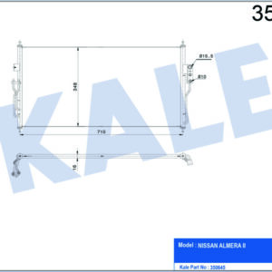 KONDENSER AL/PL/BRZ ALMERA II - KALE