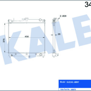 RADYATÖR AL/PL/BRZ JIMNY MT - KALE