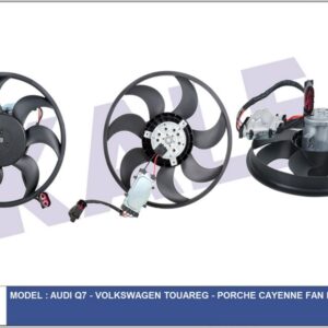 FAN MOTORAUDI Q7-VOLKSWAGEN TOUAREG-PORCHE CAYENNE FAN MOTOR - KALE