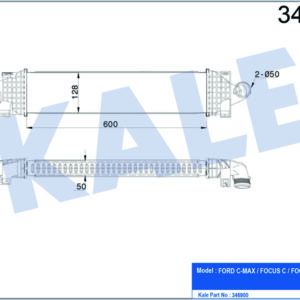 TURBO INTERCOL RADYATORU FOCUS II 1.6 TDCI 2.0 TDCI C-MAX 06 11 03 1.6 TDCI 1.8 TDCI 2.0 TDCI C-MAX 06 11 03 S-MAX 09 06 MONDEO III 00 07 IV 07 1.6 TDCI 2.0 TDCI KUGA 08 2.0 TDCI GALAXY III 06 S - KALE