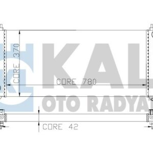 RADYATÖR DUCATO 2.3JTD-3.0JTD-BOXER-JUMPER 3.0 HDİ 06 KLİMALI MEK 1 SIRA ALB SİSTEM - KALE