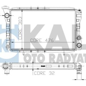 RADYATÖR DACIA 1310 1.3 476x303x32 - KALE