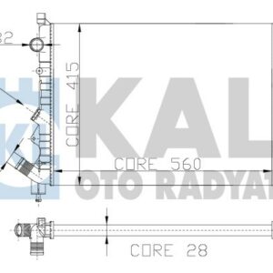 RADYATÖR LGN 2 SIRA AL PL SİSTEM - KALE