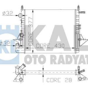 RADYATÖR TWNG 2 SIRA AL PL SİSTEM - KALE