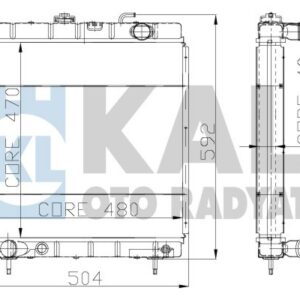 RADYATÖR J9 2 SIRA PA SİSTEM - KALE