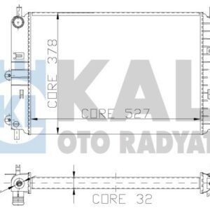 MOTOR RADYATORU ESCORT CLX 2 SIRA AL PL SISTEM - KALE