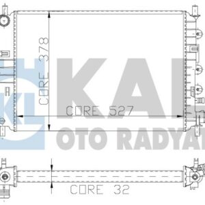 MOTOR SU RADYATORU ESCORT CLX 1.6 ZETEC 95 01 2 SIRA AL PL - KALE