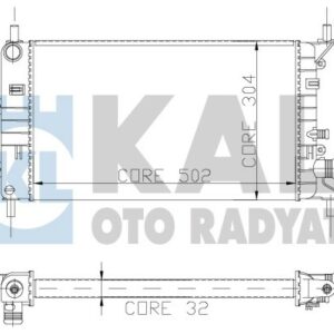 MOTOR RADYATORU ESCORT CL 1.6 CVH 90 95 - KALE