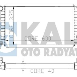 MOTOR SU RADYATORU TRANSIT T12 T15 92 98 KISA TIP OLCU 600 331 34 - KALE