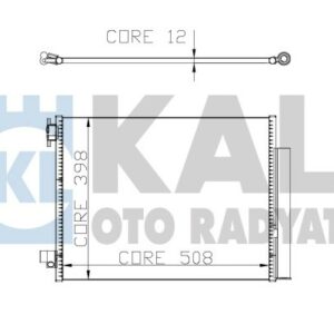 KLİMA KONDENSERİ CLIO IV-CAPTUR-LOGAN II-LODGY-SANDRO II 1.5DCI-0.9TCE-1.2TCE MICRA V K14 1.0 16 - KALE