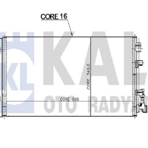 KLİMA KONDENSERİ FLUENCE I SIRA ALB SİSTEM 08-10 - KALE