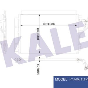 KLİMA KONDENSERİ HYUNDAI İ30-COUPE-CW KIA CEED-CEED SPORTSWAGON AL-AL - KALE