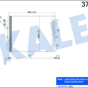 KLIMA RADYATORU 276DT DISCOVERY 3 L319 04 09 DISCOVERY 4 L319 09 18 - KALE