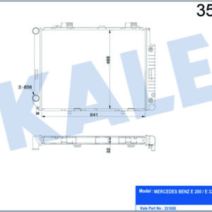 MOTOR SU RADYATORU MERCEDES E-CLASS W210 S210 - KALE