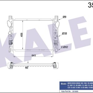 MOTOR SU RADYATORU MERCEDES S-CLASS W220 C215 - KALE