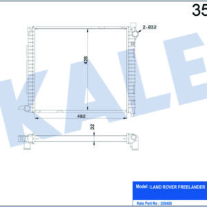 MOTOR SU RADYATORUN 20T2N FREELANDER I L314 98 06 - KALE