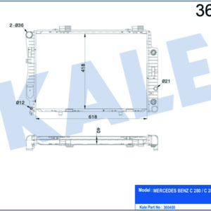 MOTOR SU RADYATORU MERCEDES C-CLASS W202 S202 - KALE