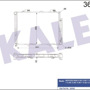 MOTOR SU RADYATORU KLIMALI MERCEDES E-CLASS M111 W210 S210 - KALE