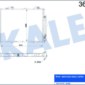 MOTOR SU RADYATORU MERCEDES E-CLASS W210 S210 - KALE