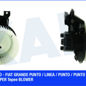 KALORİFER MOTORU 12V FIAT GRANDE PUNTO-LINEA-PUNTO-PUNTO EVO-BIPPER-TEPEE-CORSA D-ADA MEK.-KLİMALI - KALE