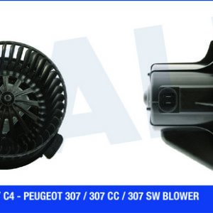 KALORİFER MOTORU 12V CITROEN C4 I-C4-PEUGEOT 307-307 CC-307 SW OTOM.-KLİMALI - KALE