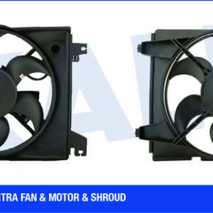 FAN MOTORU DAVLUMBAZLI HYUNDAI COUPE 1.6 16V-2.0-2.0 GLS 02-09 120W-310mm - KALE