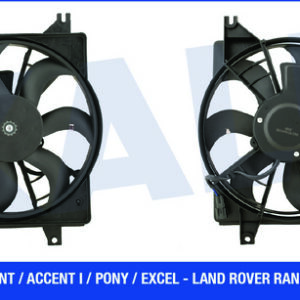 FAN MOTORU DAVLUMBAZLI ACCENT 1.3-1.3I 12V-1.5I 12V-1.5I 16V- 94-00 120W-312mm - KALE