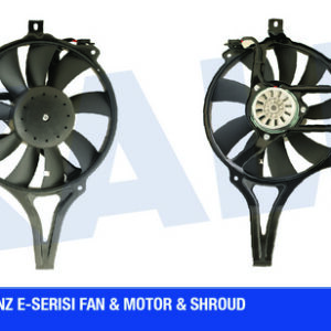 FAN MOTORU MERCEDES E-CLASS W210 95 00 S210 96 03 - KALE