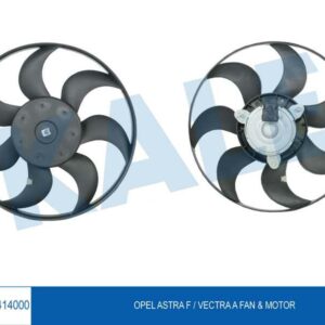 FAN MOTORU ASTRA F-VECTRA A-CALIBRA A 1.6-1.8-1.8 16V-2.0 16V 200W-365mm - KALE