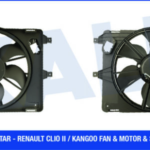 FAN MOTORU DAVLUMBAZLI CLIO II-KNG 97 MGN I-SCENIC I 99-03 320W-380mm - KALE