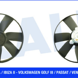 FAN MOTORU GOLF III-IV-CADDY II-PASSAT 93-99 IBIZA II 1.4-1.8-1.9TDI-2.0 250-80W-318mm - KALE