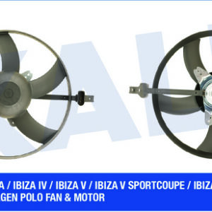 FAN MOTORU DAVLUMBAZLI SEAT CORDOBA-IBIZA IV-V-TOLEDO IV-SKODA FABIA-VW POLO 96W-325mm - KALE