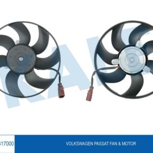 FAN MOTORU DAVLUMBAZLI VW PASSAT 05-07 2.0TDI 200W-296mm - KALE