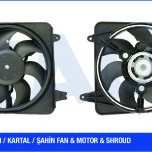 FAN MOTORU DAVLUMBAZLI M131 DKŞ-SLX KABLOLU 160W-300mm - KALE