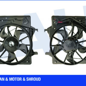 FAN MOTORU KOMPLE AC CIFTLI 1.6 ZETEC 16V FOCUS BM 98 04 - KALE