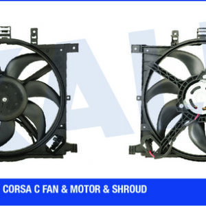 FAN MOTORU DAVLUMBAZLI CORSA C-COMBO 160W-360mm - KALE