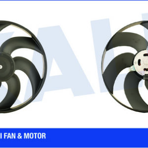 FAN MOTORU PERVANELİ CLIO I 260W-380mm DAVLUMBAZ YOK - KALE