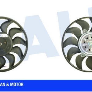 FAN MOTORU PERVANELİ SAĞ AUDI A4-A6 200W-280mm DAVLUMBAZ YOK - KALE