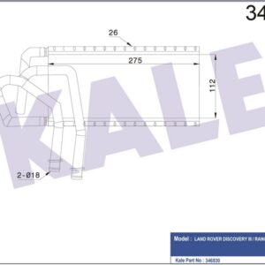 MOTOR SU RADYATORU 276DT 406PN DISCOVERY 3 L319 04 09 368DT 428PS R.R SPORT 1 L320 - KALE