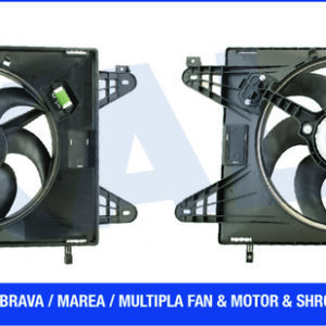 FAN MOTORU BRAVO-BRAVA-MAREA 1.2-1.4-1.6 16V - KALE