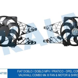 FAN MOTORU DAVLUMBAZLI DOBLO 1.6D-2.0D 09 AC KLİMASIZ MEK - KALE