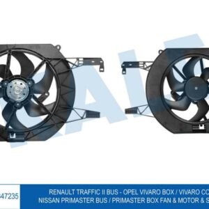 FAN DAVLUMBAZLI ŞASESİ TRAFIC II-VIVARO 01 - KALE