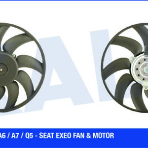 FAN MOTORU SAĞ A4 08 A5 08 A6 11 Q5 09 EXEO 10 2.0TDI-3.0TDI - KALE