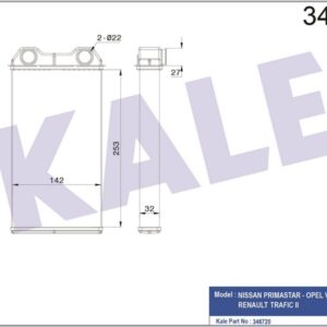 KALORİFER RADYATÖRÜ TRAFFIC II-VIVARO 06 265x149 - KALE